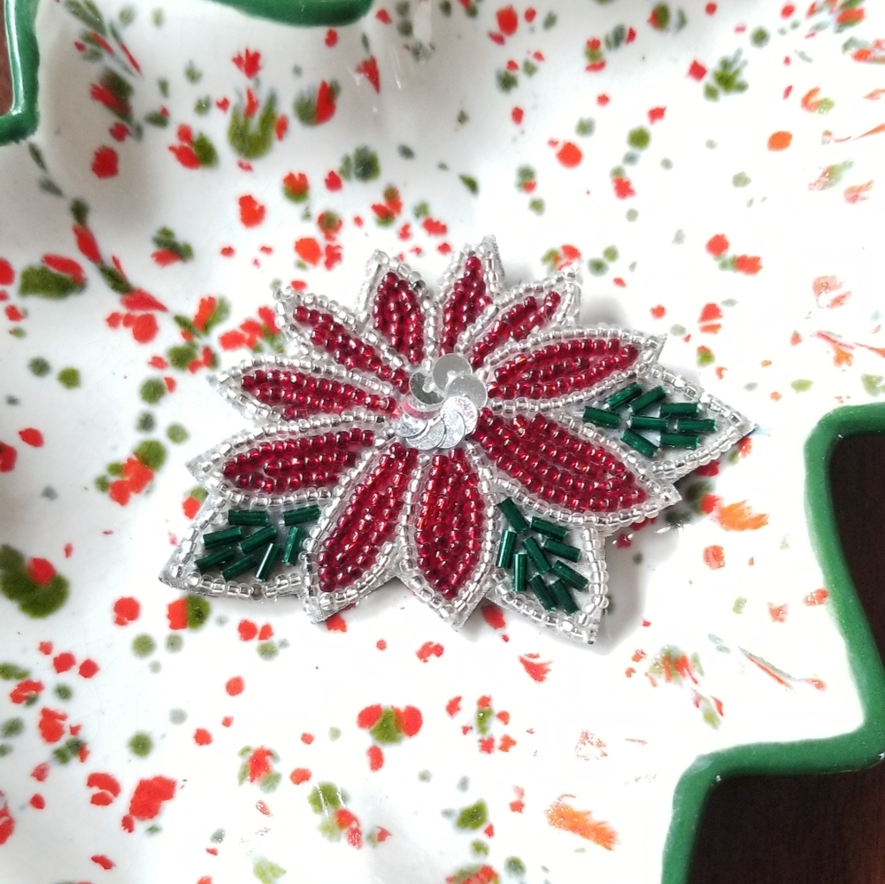 Vintage Christmas brooch
